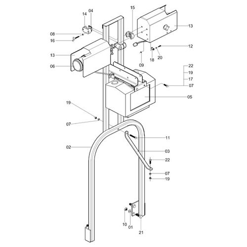 GABINETE PARA SENSOR - 278499 - VERSÃO - 0-0/0-  -2