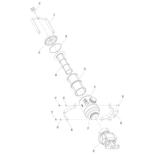 Filtro de sucção c/ válvula p/ 200l/min 279844 (CONJUNTO COMPLETO) Filtro de sucção c/ válvula p/ 200l/min 279844 (CONJUNTO COMPLETO)