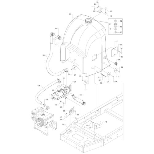 CARENAGEM DIANTEIRA COMPLETA (PLASTICO) - 288688 - VERSÃO - SAP-2010/8-  -5