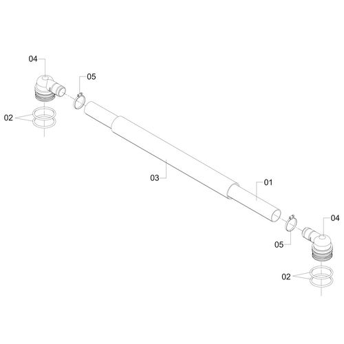 Mangueira do filtro a carenagem 292235 (CONJUNTO COMPLETO) Mangueira do filtro a carenagem 292235 (CONJUNTO COMPLETO)