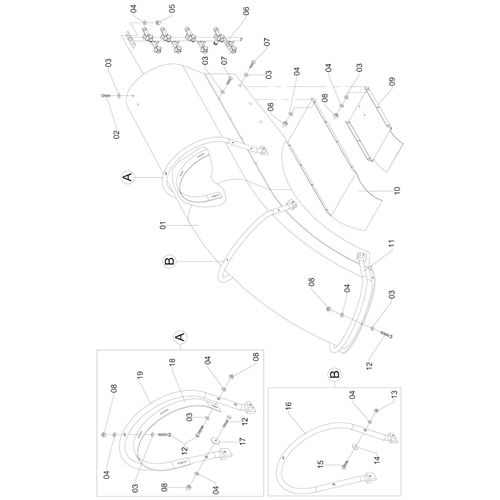 CARACOL SUPERIOR COMPLETO 293001 (CONJUNTO COMPLETO) CARACOL SUPERIOR COMPLETO 293001 (CONJUNTO COMPLETO)