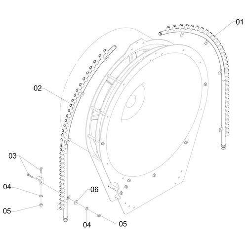 RAMAL C/34 PORTA-BICO FIXO-P/DEFLETOR 2P - 295832 - VERSÃO - SAP-2010/10-  -0