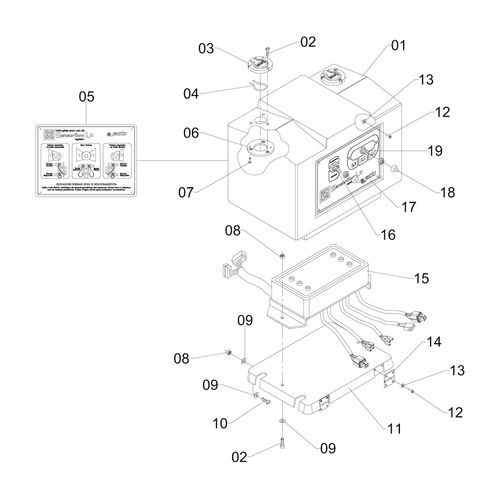 GABINETE PARA SENSOR FLOW 