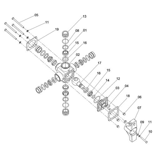 VALVULA DE 5 VIAS - MODELO 