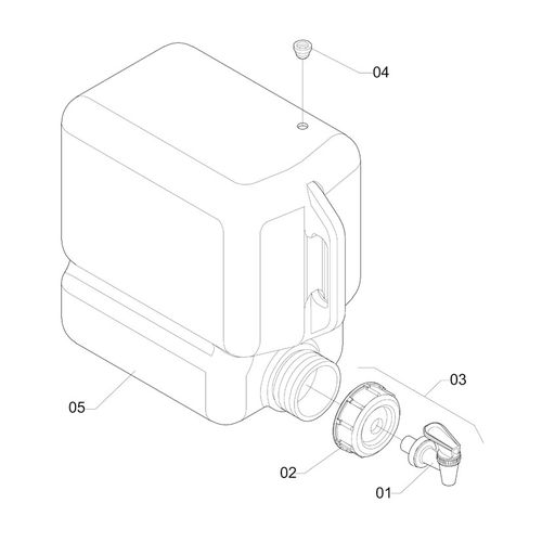 RESERV ÁGUA LIMPA P/ 15L QUADRADO 299768 (CONJUNTO COMPLETO) RESERV ÁGUA LIMPA P/ 15L QUADRADO 299768 (CONJUNTO COMPLETO)