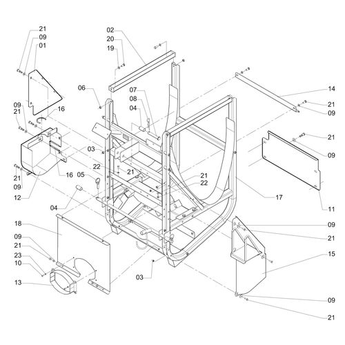 CHASSI E COMPLEMENTOS 340919 (CONJUNTO COMPLETO) CHASSI E COMPLEMENTOS 340919 (CONJUNTO COMPLETO)