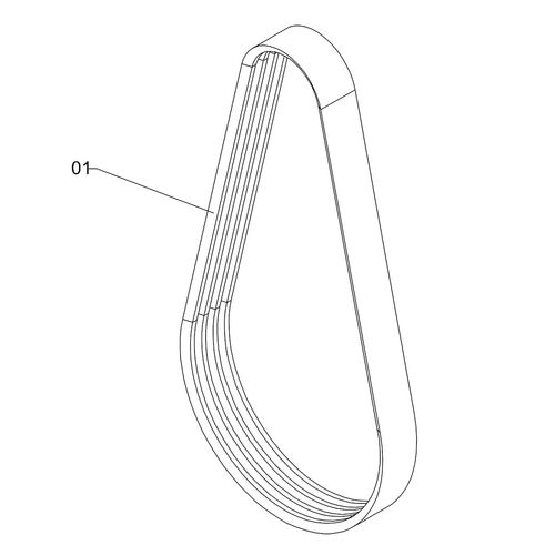 CORREIA TRAPEZ 4/3VX 1250 - 125 CORREIA TRAPEZ 4/3VX 1250 - 125