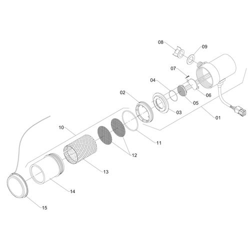 SENSOR PARA PLANTA NR. VII 390740 (CONJUNTO COMPLETO)
