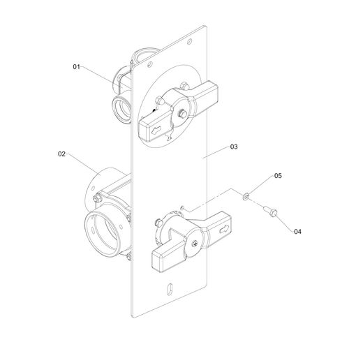 Válvula de 5 vias/3 vias 391227 (CONJUNTO COMPLETO) Válvula de 5 vias/3 vias 391227 (CONJUNTO COMPLETO)