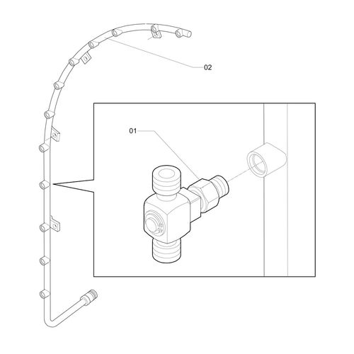 RAMAL DIREITO - COMPLETO P/ 12 BICOS - 396978 - VERSÃO - SAP-2011/6-  -0
