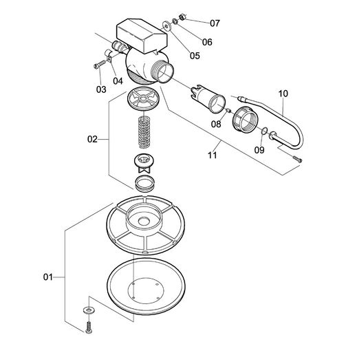 ABASTECEDOR EJ-300 (S/MANGUEIRA) - 430074 - VERSÃO - 0-0/0-  -0