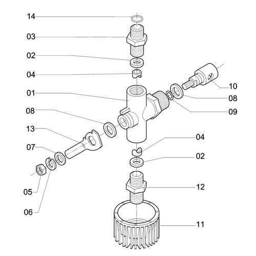 VALVULA DIRECIONAL P/75 L./MIN.- - 454348 - VERSÃO - 0-0/0-  -2