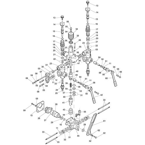 COMANDO COM RETORNO CALIBRADO - 2 SAIDAS - 464867 - VERSÃO - 0-0/0-  -0