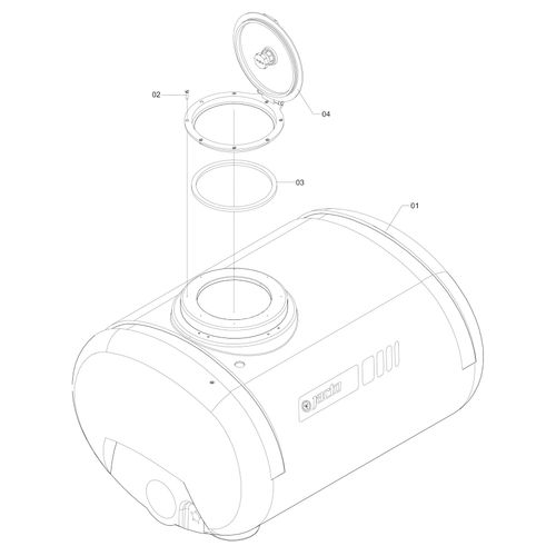 RESERVATÓRIO 2000L C/TAMPA - 466706 - VERSÃO - SAP-2010/8-  -0