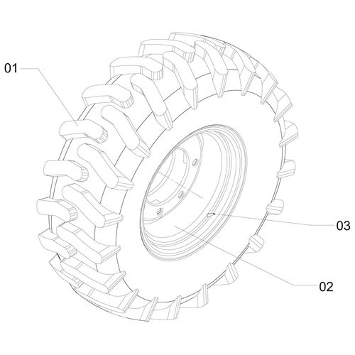 MONTAGEM PNEU X RODA/16.0/70X20