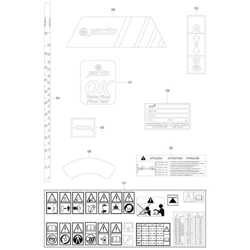 LAY-OUT DE ADESIVOS P/ J-2600 - 482497 - VERSÃO - SAP-2013/3-  -0