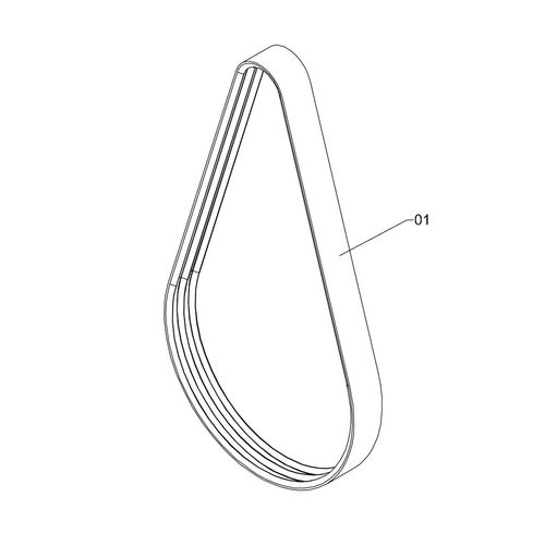 CORREIA TRAPEZ 4/3V850 - 85 CORREIA TRAPEZ 4/3V850 - 85