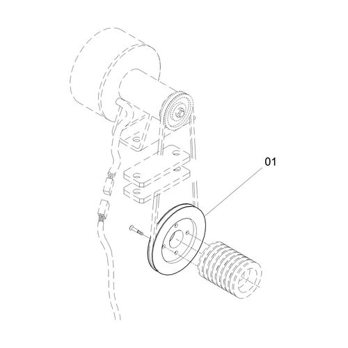 Polia Ø158 - 1 - 3V - usinado 559328 (CONJUNTO COMPLETO) Polia Ø158 - 1 - 3V - usinado 559328 (CONJUNTO COMPLETO)