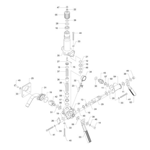 COMANDO VAR ALAVANCA 2 VIAS 572735 (CONJUNTO COMPLETO) COMANDO VAR ALAVANCA 2 VIAS 572735 (CONJUNTO COMPLETO)