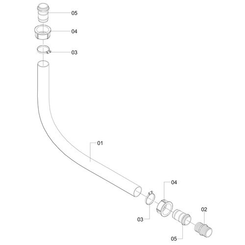 MANGUEIRA DE ALIVIO - 613398 - VERSÃO - 0-0/0-  -0