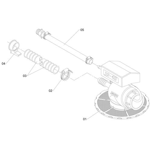 EJETOR P/ 40L/M MANG  5M CN/CDT/PJ/A 200 - 612945 - VERSÃO - SAP-2012/2-  -0
