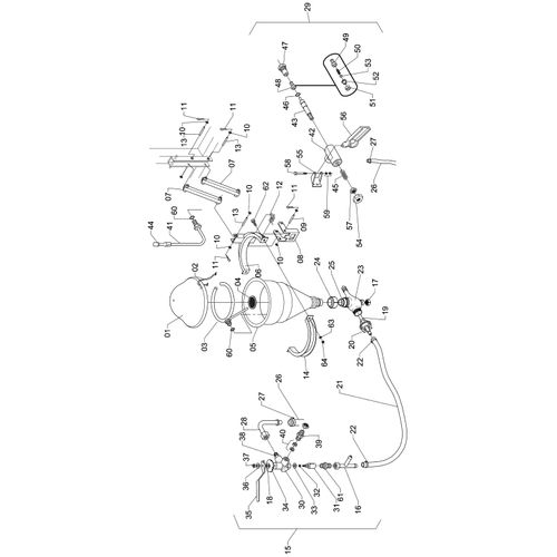INCORPORADOR DE DEFENSIVO NR. 9 653626 (CONJUNTO COMPLETO) INCORPORADOR DE DEFENSIVO NR. 9 653626 (CONJUNTO COMPLETO)