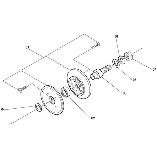 POLIA 78 1 A ACO ESTICADORA COMPL 663724 (CONJUNTO COMPLETO) POLIA 78 1 A ACO ESTICADORA COMPL 663724 (CONJUNTO COMPLETO)