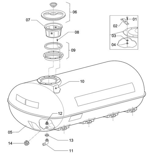 RESERVATORIO PARA 3000L - D-3005 663898 (CONJUNTO COMPLETO) RESERVATORIO PARA 3000L - D-3005 663898 (CONJUNTO COMPLETO)