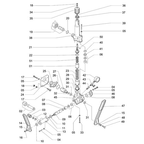 COMANDO C/VALV.DE ALIVIO E REGULADORA DE 747162 (CONJUNTO COMPLETO) COMANDO C/VALV.DE ALIVIO E REGULADORA DE 747162 (CONJUNTO COMPLETO)