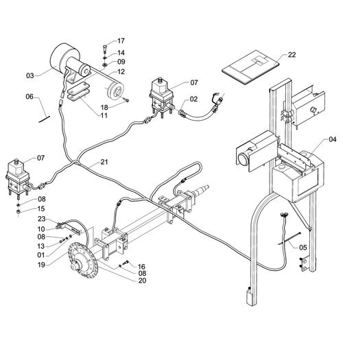 CIRCUITO ELETRICO P/ARBUS 4000 SP - 784249 - VERSÃO - 0-0/0-  -0