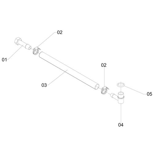 Mangueira medidor de nível ao tanque NF - 794800 - VERSÃO - SAP-2011/10-01-0