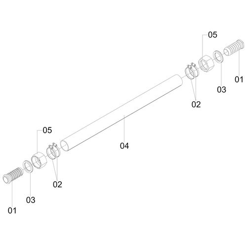 MANGUEIRA - ENTRADA DO COMANDO PULVERIZA 839860 (CONJUNTO COMPLETO) MANGUEIRA - ENTRADA DO COMANDO PULVERIZA 839860 (CONJUNTO COMPLETO)