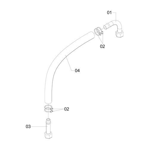 MANGUEIRA DO RAMAL CENTRAL 840041 (CONJUNTO COMPLETO) MANGUEIRA DO RAMAL CENTRAL 840041 (CONJUNTO COMPLETO)