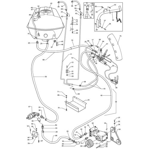 Circuito defensivo para JP- 75 - 243022 - VERSÃO - 0-0/0-  -4