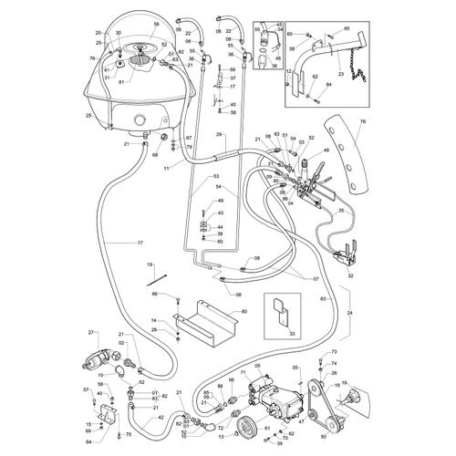 Circuito defensivo para JP- 75 - 243022 - VERSÃO - 0-0/0-A -4