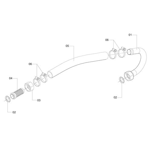 MANGUEIRA DO COMANDO A BOMBA - 589721 - VERSÃO - SAP-2011/7-  -0