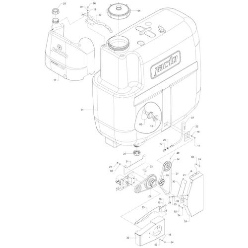 Reserv.def 800l c/mexedor CN800-AM12/14 - 593624 - VERSÃO - SAP-2010/12-  -3
