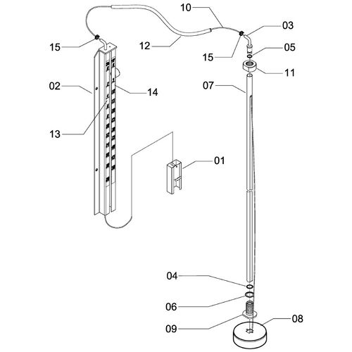 MEDIDOR DE NIVEL NR. 10 983296 (CONJUNTO COMPLETO) MEDIDOR DE NIVEL NR. 10 983296 (CONJUNTO COMPLETO)