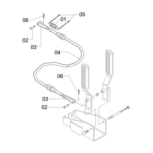 CABO FLEXIVEL C/GARFO (2X) 991406 (CONJUNTO COMPLETO) CABO FLEXIVEL C/GARFO (2X) 991406 (CONJUNTO COMPLETO)