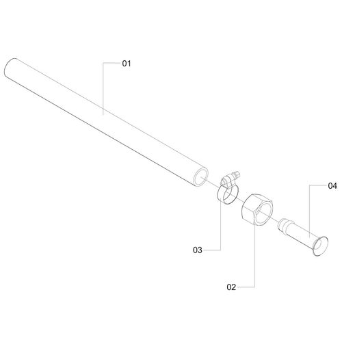 MANGUEIRA DO COMANDO AO ENROLADOR 999672 (CONJUNTO COMPLETO) MANGUEIRA DO COMANDO AO ENROLADOR 999672 (CONJUNTO COMPLETO)