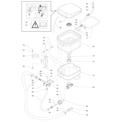 INCORPORADOR P/BOMBA 75/100 - CL.CR/100 1147099 (CONJUNTO COMPLETO) INCORPORADOR P/BOMBA 75/100 - CL.CR/100 1147099 (CONJUNTO COMPLETO)