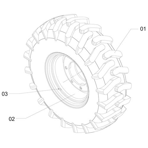 MONTAGEM PNEU X RODA/16.0/70X20