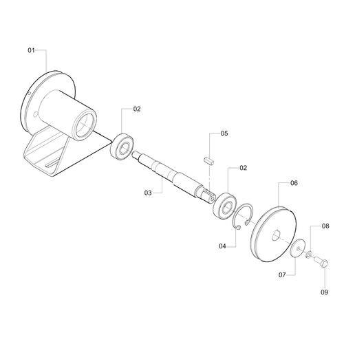 MANCAL DO GERADOR DE TENSAO V-COMPLETO - 1160240 - VERSÃO - 2009/9-  -0
