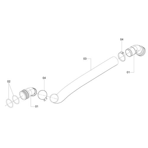 CONJ MANG. DRENO RESERVATÓRIO 1170878 (CONJUNTO COMPLETO) CONJ MANG. DRENO RESERVATÓRIO 1170878 (CONJUNTO COMPLETO)