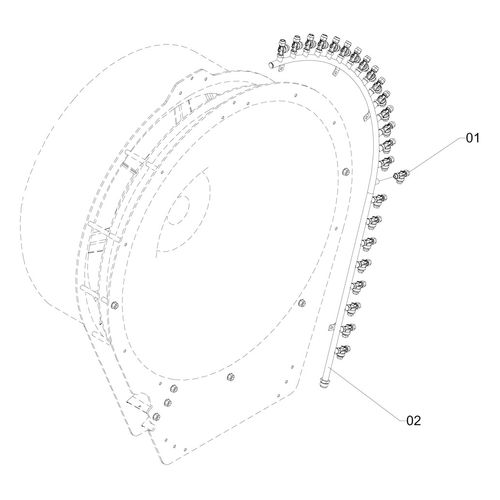 RAMAL COMPLETO 24-PBF VA/SE - ESQUERDO 1187826 (CONJUNTO COMPLETO) RAMAL COMPLETO 24-PBF VA/SE - ESQUERDO 1187826 (CONJUNTO COMPLETO)