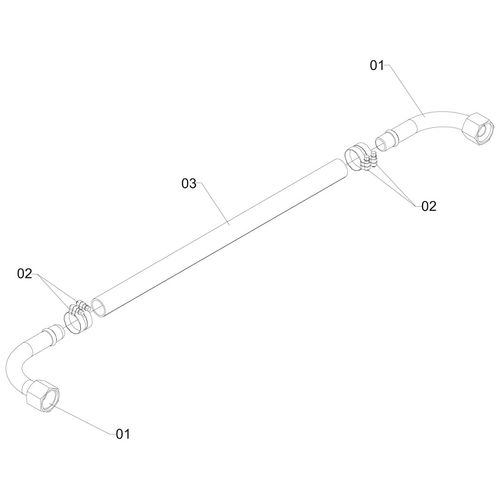 FLEXÍVEL Ø3/4 X 360 C/ TERM 90º 1190071 (CONJUNTO COMPLETO) FLEXÍVEL Ø3/4 X 360 C/ TERM 90º 1190071 (CONJUNTO COMPLETO)