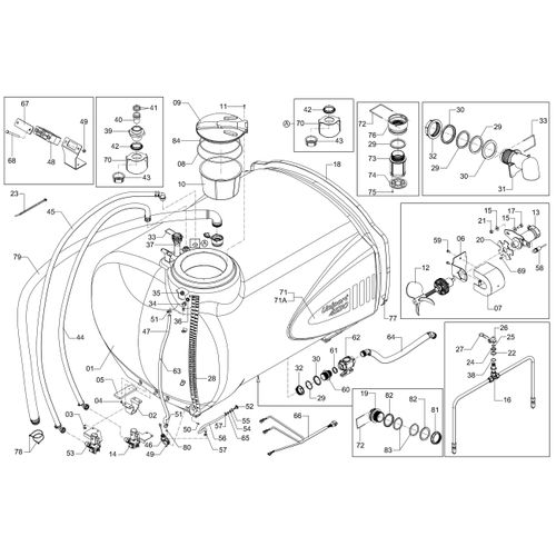 Módulo reservatório 4500L 1192424 (CONJUNTO COMPLETO) Módulo reservatório 4500L 1192424 (CONJUNTO COMPLETO)