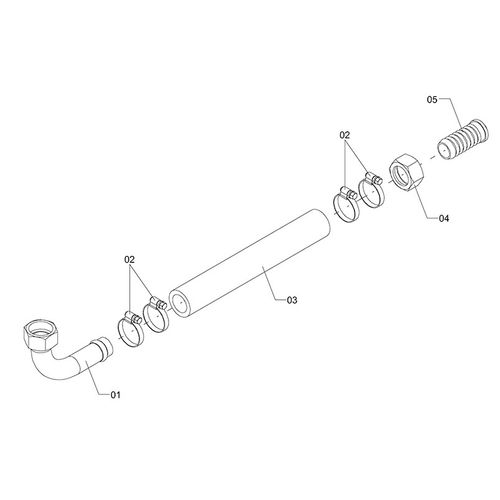MANGUEIRA DA TUBULAÇÃO AO RAMAL - 1193309 - VERSÃO - 2012/1-  -0