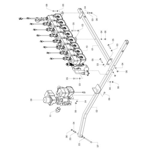 SUPORTE COMANDO -ALIVIO RÁPIDO 1193557 (CONJUNTO COMPLETO) SUPORTE COMANDO -ALIVIO RÁPIDO 1193557 (CONJUNTO COMPLETO)