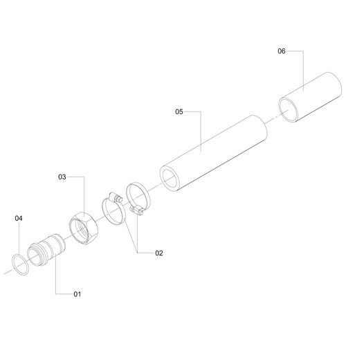 MANGUEIRA Ø31,8 X 1400 COM CONEXÃO 1194212 (CONJUNTO COMPLETO) MANGUEIRA Ø31,8 X 1400 COM CONEXÃO 1194212 (CONJUNTO COMPLETO)